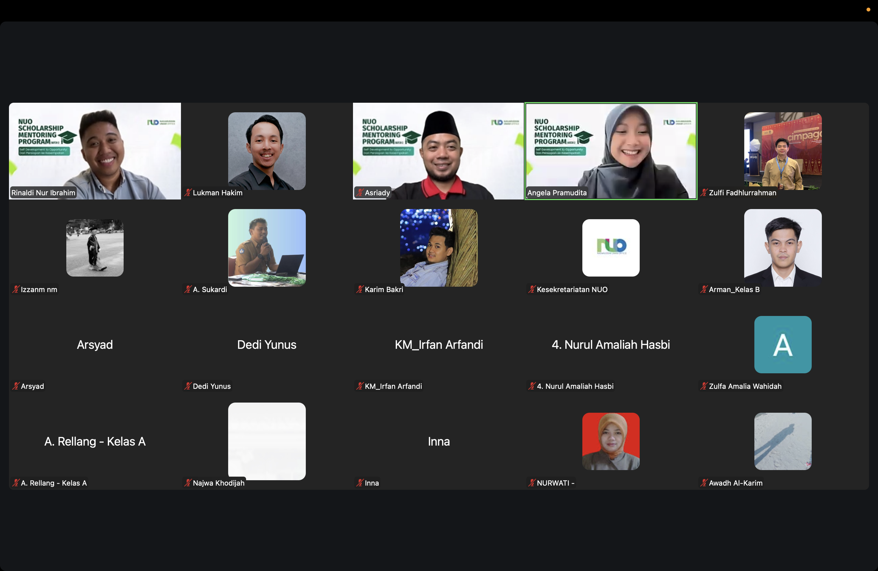 NUO Gelar Talkshow Pengembangan Diri untuk Persiapan Beasiswa